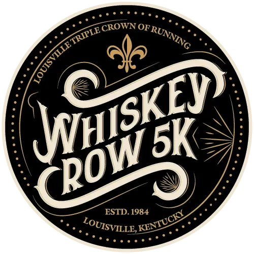 Whiskey Row 5k logo