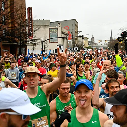 5k pre-race lineup